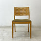 カンディハウス CONDE HOUSE ハナコ HANACO ダイニングチェア 三井緑 シルトーリ WT ブラウン系 ナラ材 定価￥90,200～ A ●