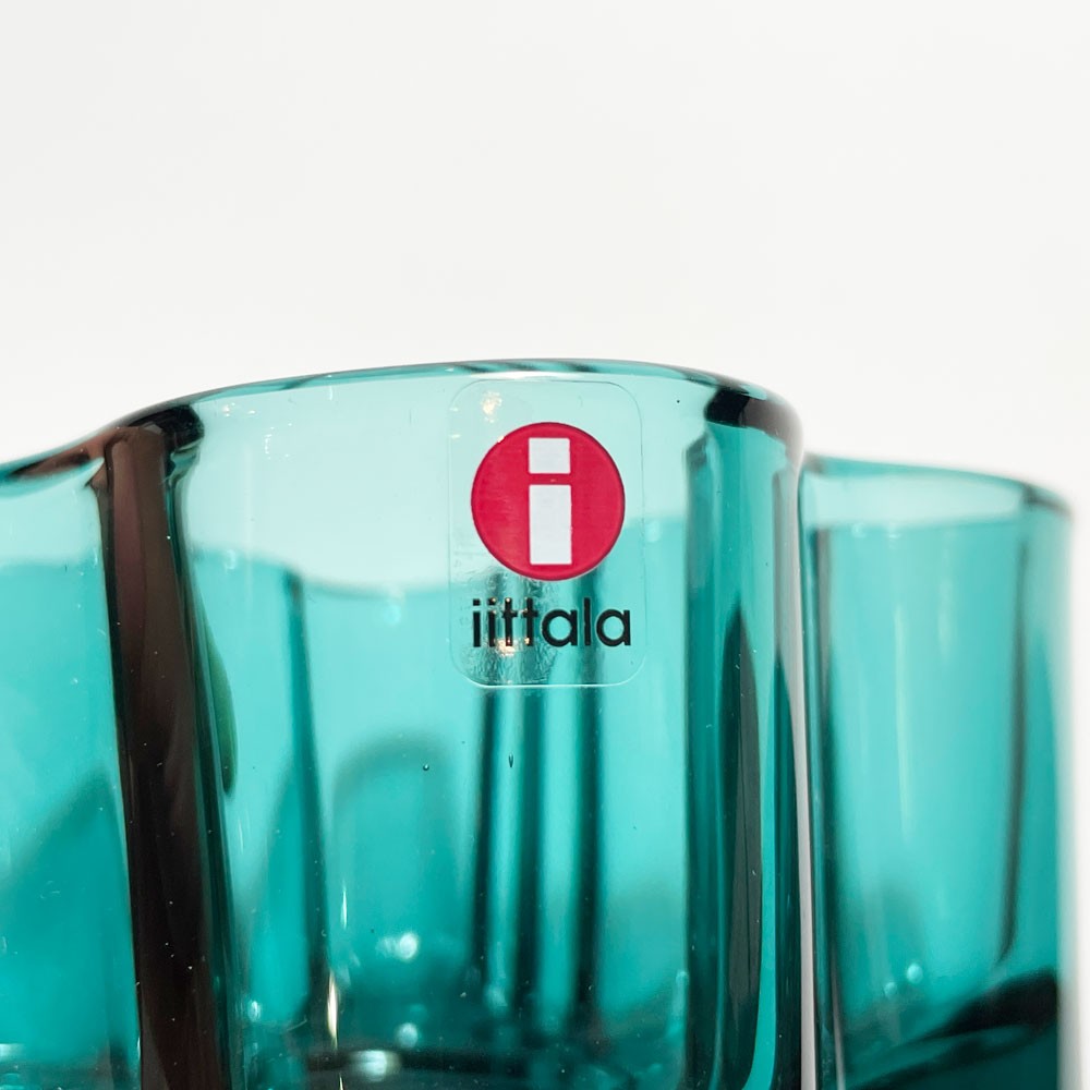 イッタラ iittala アルヴァ・アアルトコレクション Alvar Aalto Collection キャンドルホルダー 55mmシーブルー 北欧雑貨 ★