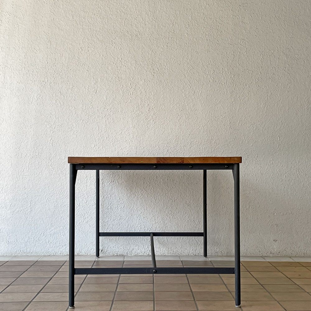 クラッシュゲート CRASH GATE ノットアンティークス Knot antiques ブレラ BRERA ダイニングテーブル パイン古材 W148cm インダストリアルデザイン ◇