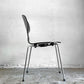 フリッツハンセン Fritz Hansen アントチェア アリンコチェア ブラックラッカー プライウッド 4本脚 アルネ・ヤコブセン Arne Jacobsen デンマーク 北欧 ビンテージ ■