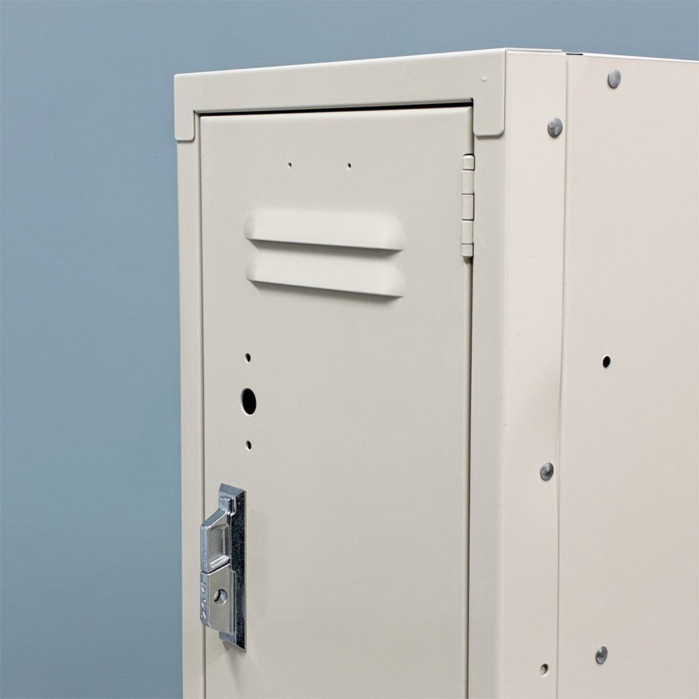 リオン LYON ハーフロッカー HALF LOCKER ルーバータイプ スチールロッカー アイボリー P.F.S.取扱 ◎