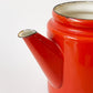 フィネル FINEL ペフトーリ Pehtoori エナメルコーヒーポット Sサイズ 0.7L レッド アンティ・ヌルメスニエミ フィンランド 北欧ビンテージ ★