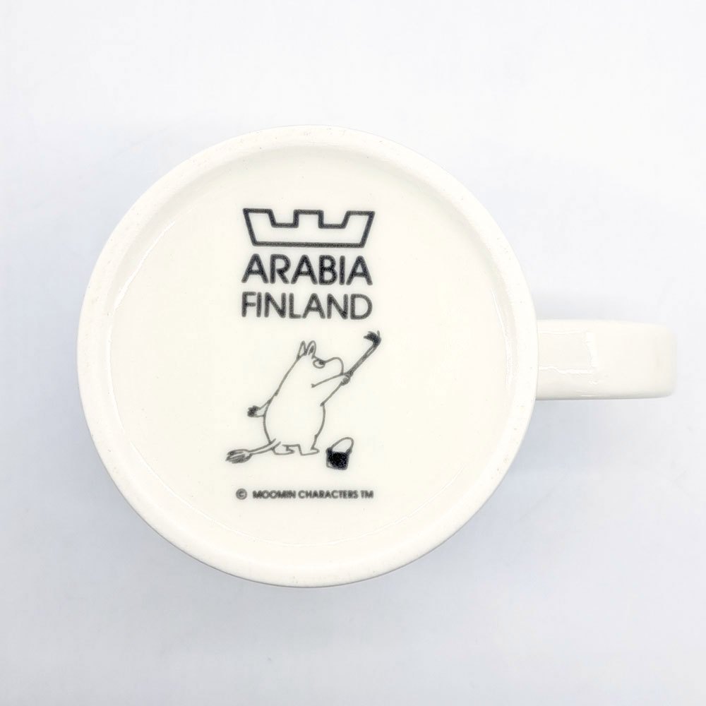 アラビア ARABIA ムーミン Moomin マグカップ トゥーティッキー Tuutikki ブルー 廃番 フィンランド 北欧食器 ●