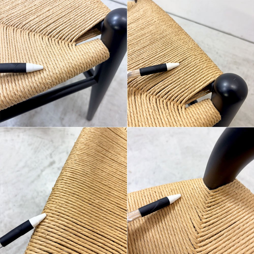 カールハンセン&サン Carl Hansen&Son Yチェア CH24 ハンス J. ウェグナー ビーチ材 ブラックラッカー 北欧家具 デンマーク ●