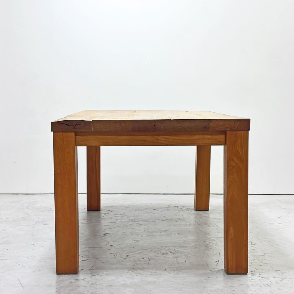 トラックファニチャー TRUCK FURNITURE OAK TABLE ダイニングテーブル ホワイトオーク無垢材 W160cm オーダーサイズ ●