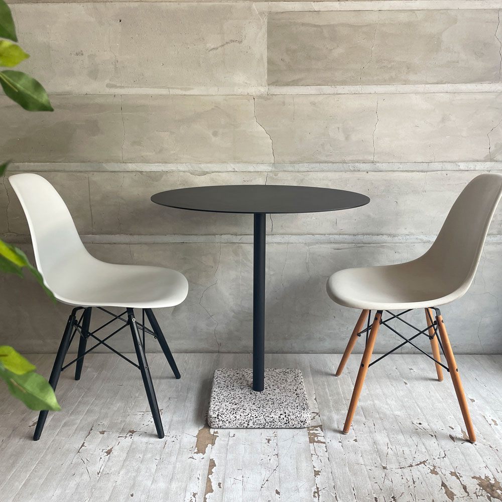 ヘイ HAY テラゾー TERRAZZO TABLE ラウンドテーブル カフェテーブル アンスラサイト 人工大理石 デンマーク 北欧家具 ♪