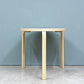 アルテック artek テーブル TABLE 90B ダイニングテーブル リノリウム天板 ペールグレー haluta別注カラー Φ75cm アルヴァ・アアルト ◎