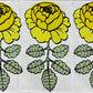 マリメッコ Marimekko マーライスルース Maalaisruusu ファブリック 147 × 175cm イエロー ◎
