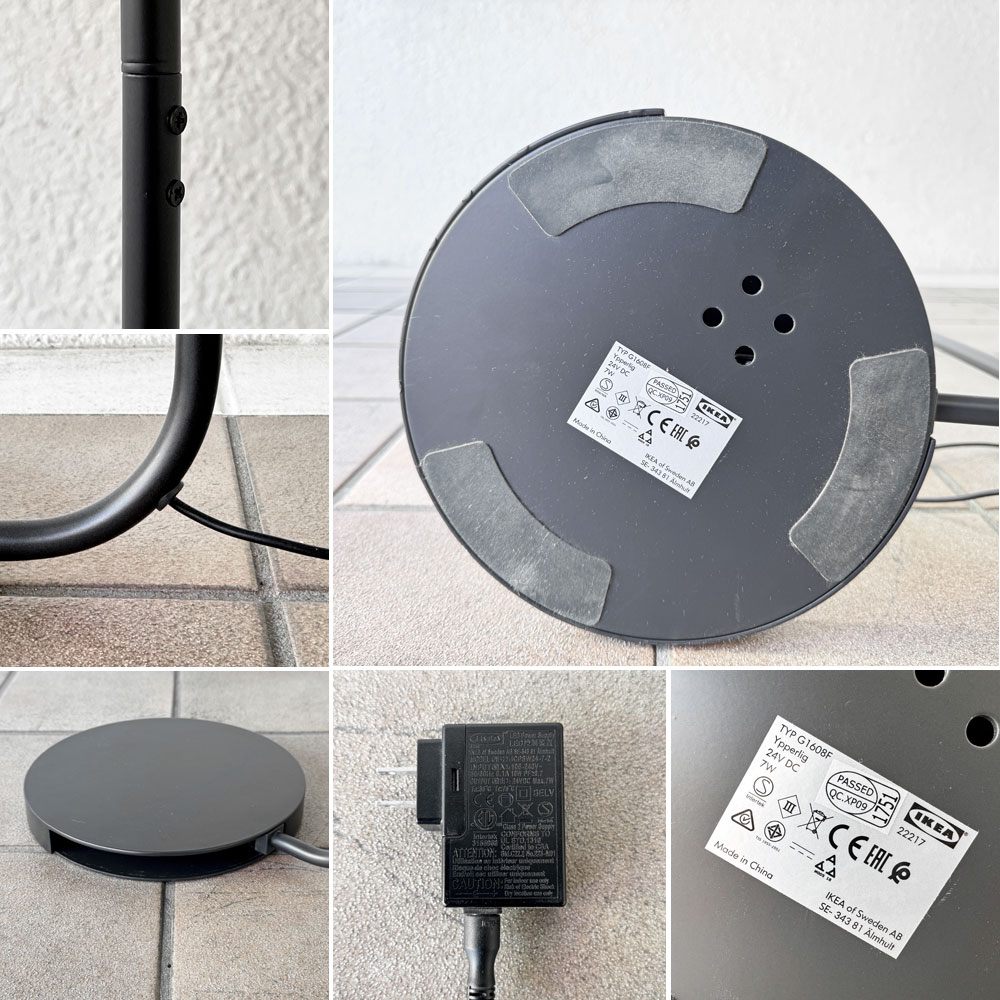 イケア IKEA ヘイ HAY コラボレーション イッペルリグ YPPERLIG イッペルリグ LEDフロアランプ ヘッド360°回転可能 廃盤 ◇