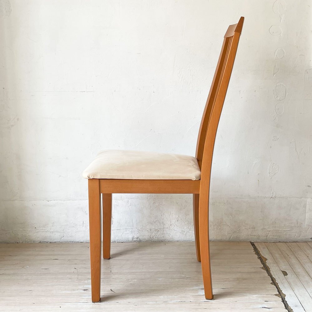 ボーコンセプト Bo Concept ビーチ材 ハイバック ダイニングチェア チェリーカラー デンマーク 北欧家具 B ★