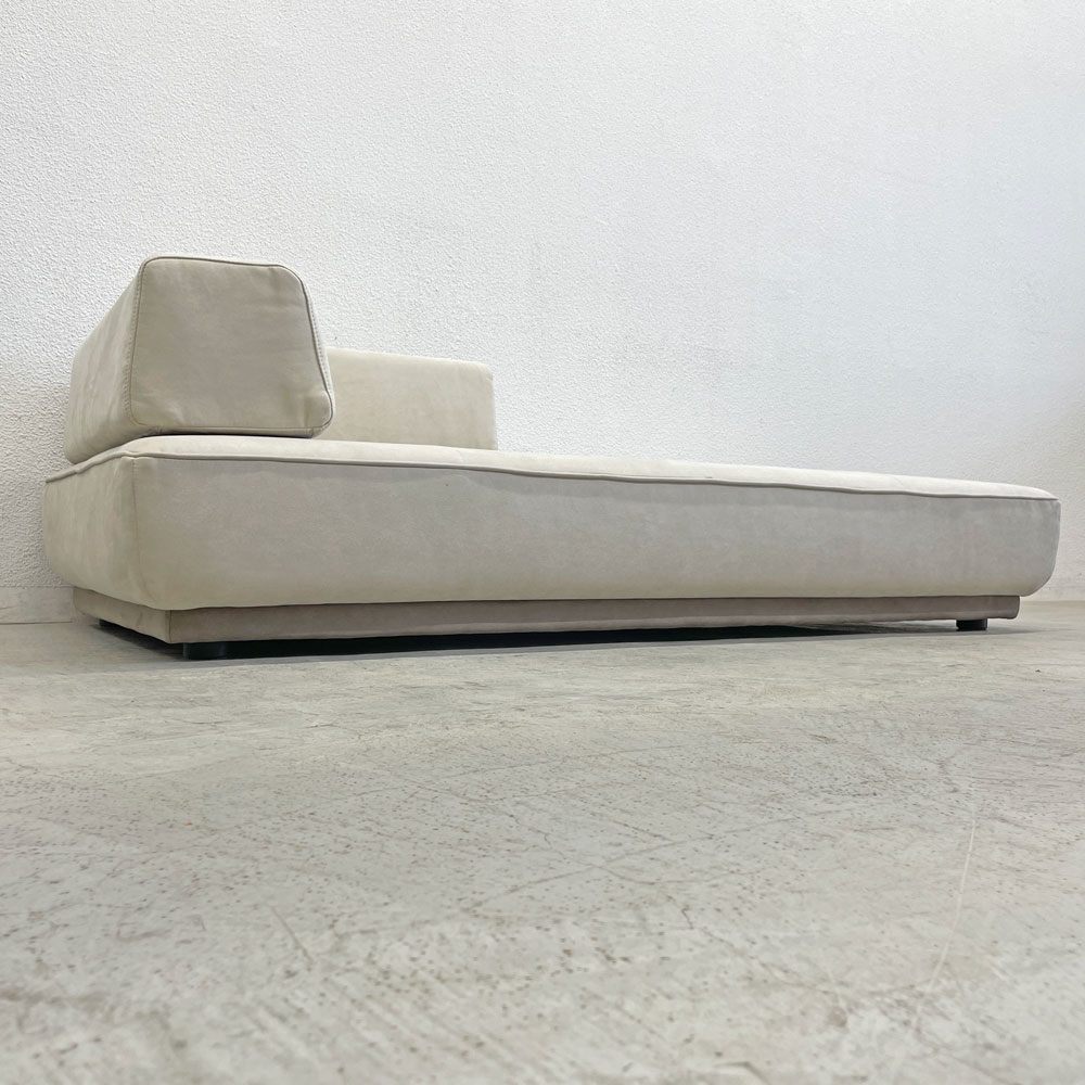 リラックスフォーム RELAX FORM アルフレード ALFREDO 2人掛けソファ レザーテックス W183cm + グロー GLOW L字クッション 〓