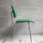 ハーマンミラー Herman Miller ツーピースプラスチックチェア Two Piece Plastic Chair DCM グリーン ブラック PVCレザー ビンテージ イームズ 希少 ♪