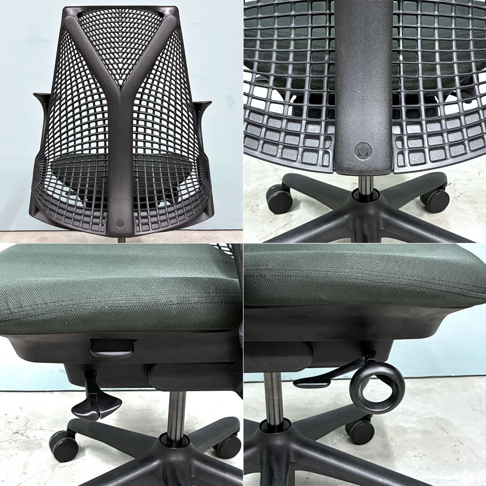 ハーマンミラー Herman Miller セイルチェア SAYL Chair デスクチェア オフィスチェア ブラック 旧モデル イヴ・ベアール モダンデザイン ◎