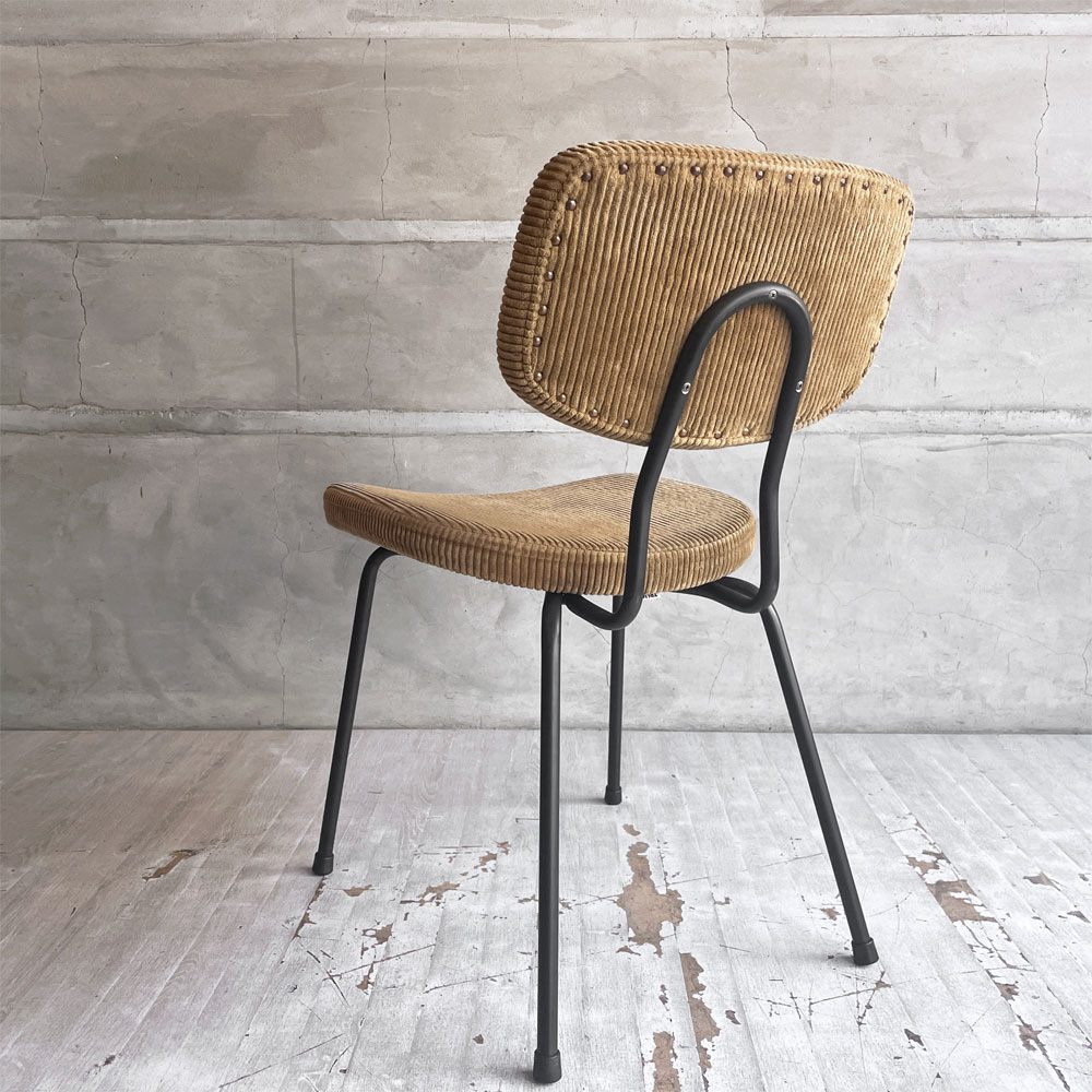 トラックファニチャー TRUCK FURNITURE スット ダイニングチェア SUTTO DINING CHAIR コーデュロイ×スチールフレーム インダストリアル A ♪