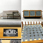 アクメファニチャー ACME Furniture デルマー ソファ 3シーター DELMAR SOFA 3-Seater 3Pソファ ファブリック張り 別注仕様 グレー系カラー ●