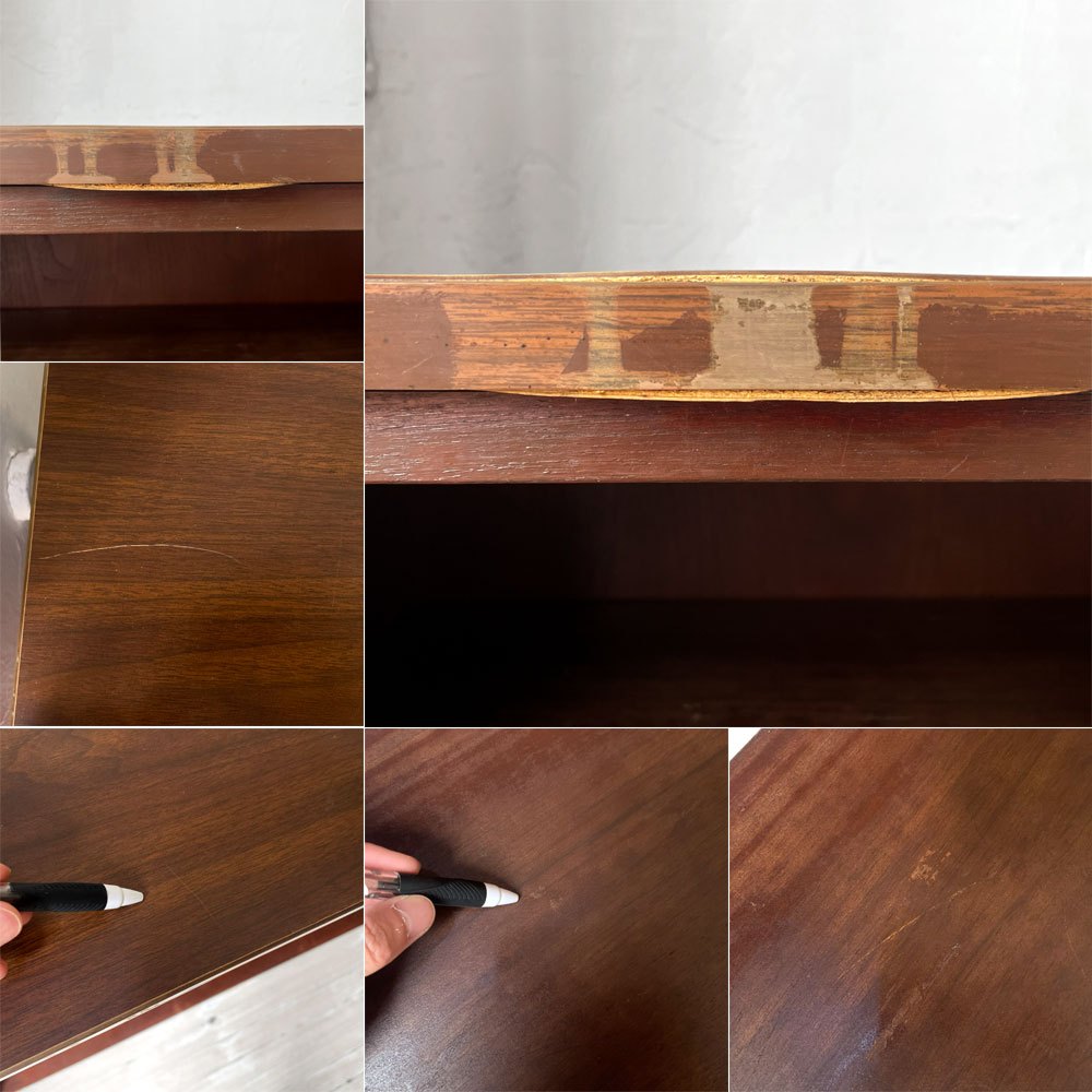 バートンファニチャー BARTON FURNITURE ブックケース シェルフ 2段 ビンテージ ★