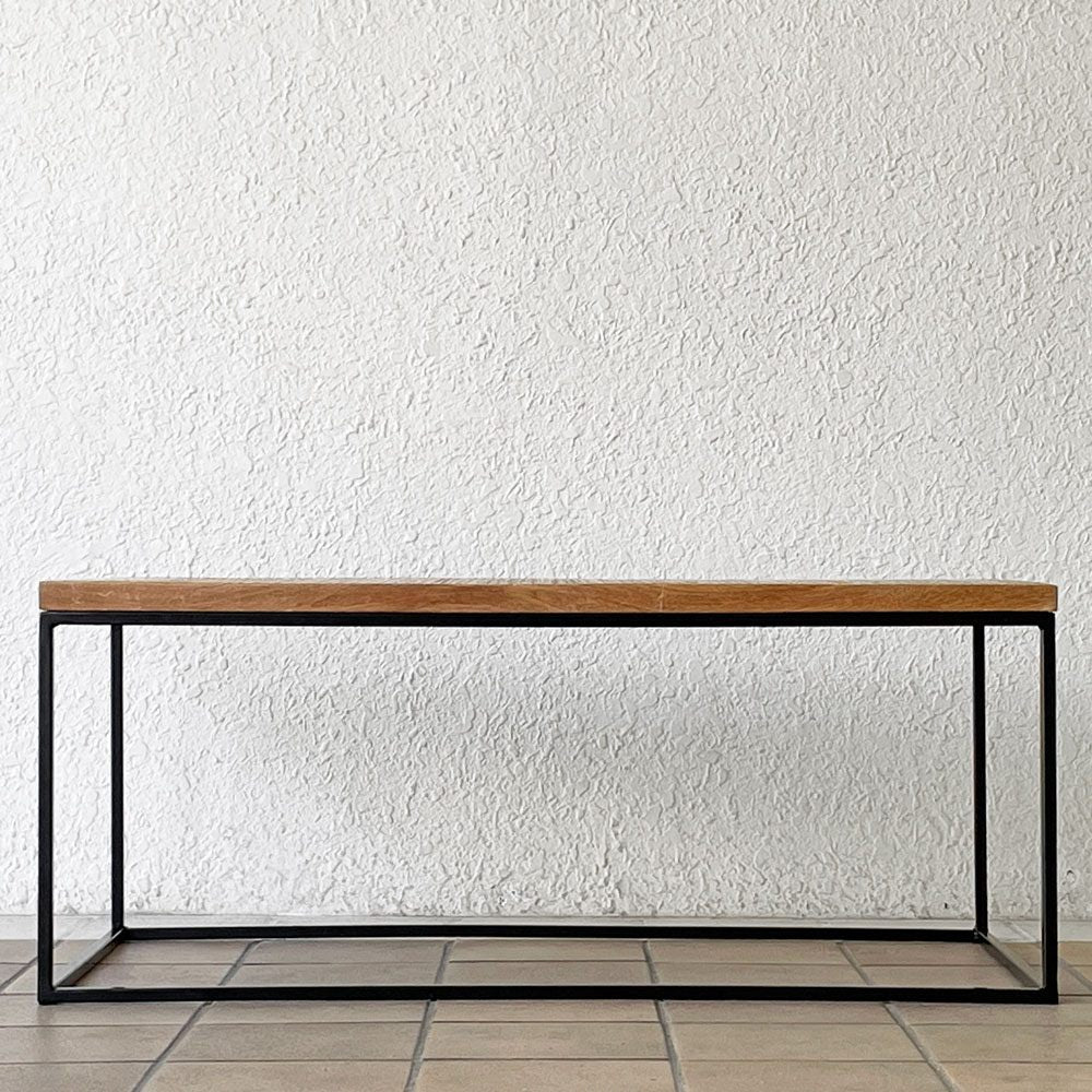 かなでもの カナデモノ KANADEMONO マンゴー無垢材 コーヒーテーブル ローテーブル ミニマルデザイン ◇