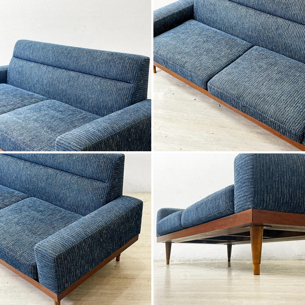 パシフィックファニチャーサービス Pacific Furniture Service P.F.S スタンダードC STANDARD C 2PW ソファ w160cm ブルー ●