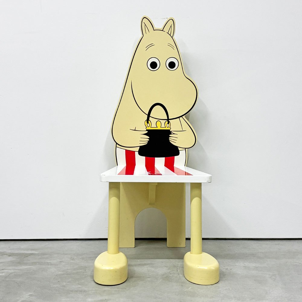 リトルファニチャー Little Furniture ムーミン Moomin ムーミンママ キッズチェア 子供用 キャラクターチェア スウェーデン SH25.5cm ◎