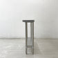 インダストリアルデザイン Industrial Design ステンレス製 コンソールテーブル オープンシェルフ 収納棚 W99cm 店舗什器 調理台 厨房 工業系 ●