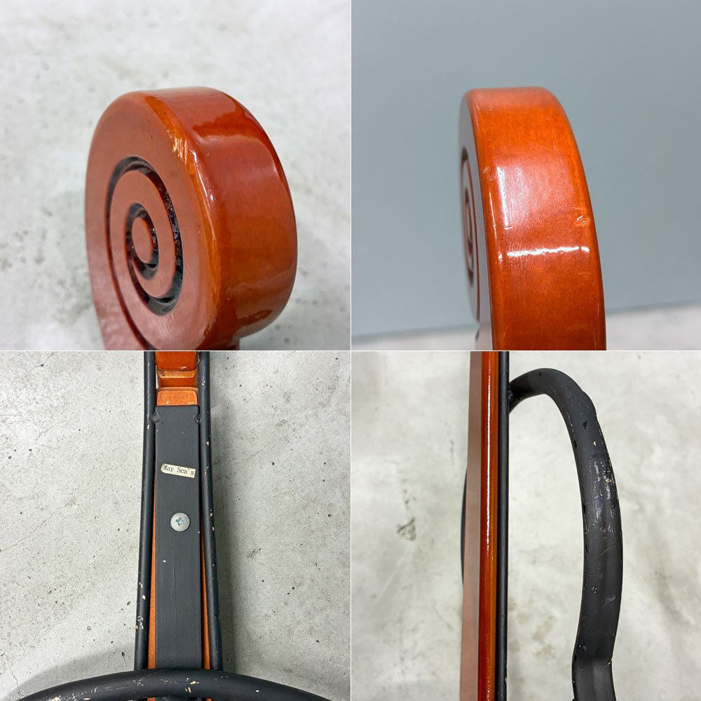 クラシカルデザイン Classical Design アイアン バイオリン ウォールアート 壁掛け ◎