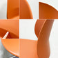 フリッツハンセン Fritz Hansen エヌゼロツー N02 リサイクルチェア キャスターチェア デスクチェア 佐藤オオキ nendo ダークオレンジ 参考定価￥91,080- ●