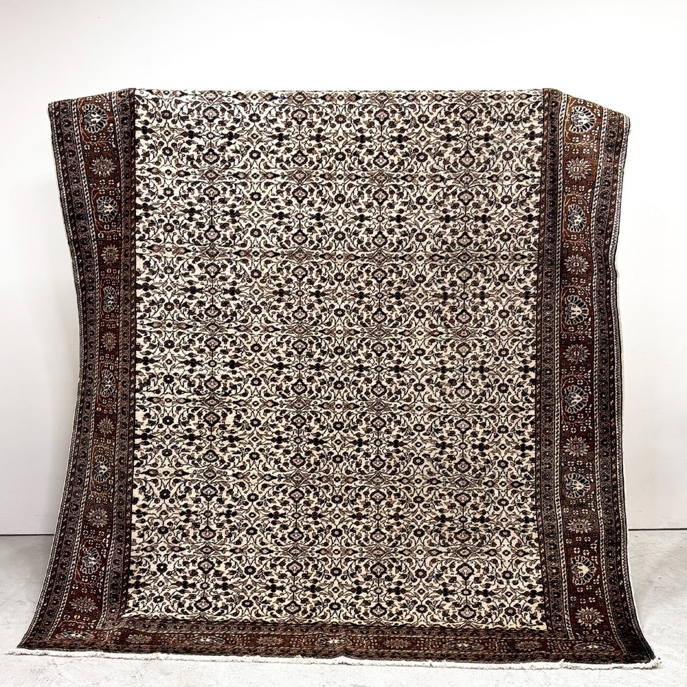ハドサン HADOSAN カイセリ KAYSERI イェニ Yeni ラグ カーペット 手織り ウール＆コットン 280×1.88cm トルコ絨毯 証明書付き ●