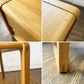 リラックスフォーム RELAX FORM クラム センターテーブル CLAM CENTER TABLE タモ材 W105cm 参考定価￥52,000- ◎