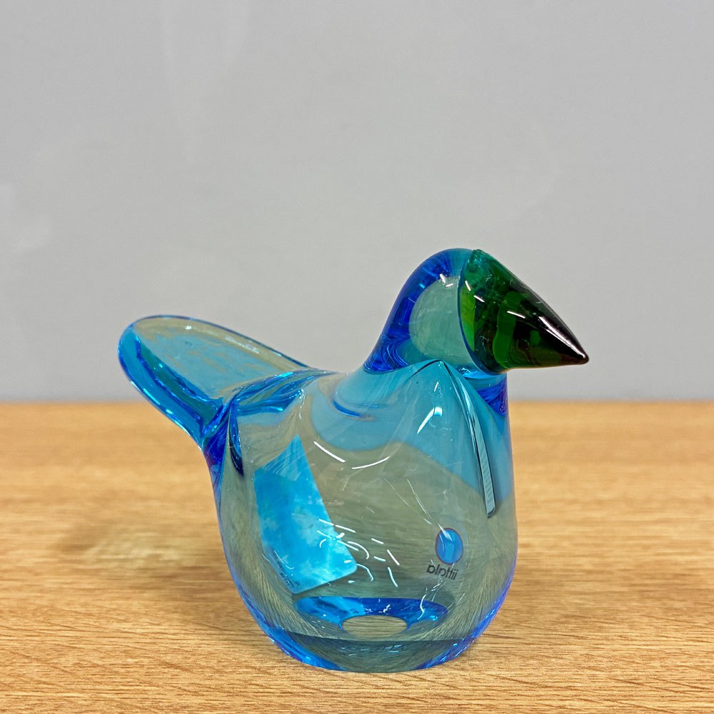 イッタラ iittala イッタラバード シエッポ Sieppo ライトブルー × グリーン 2015年 918/1000 箱付き オイバ・トイッカ SCOPE別注 ◎