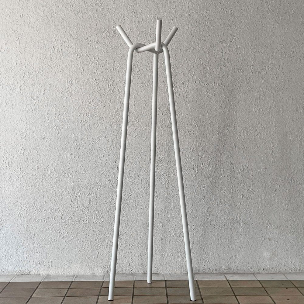ヘイ HAY ニット KNIT コートラック ポールハンガー ホワイトカラー スチール デンマーク 倉本仁 定価39,600円 ◇
