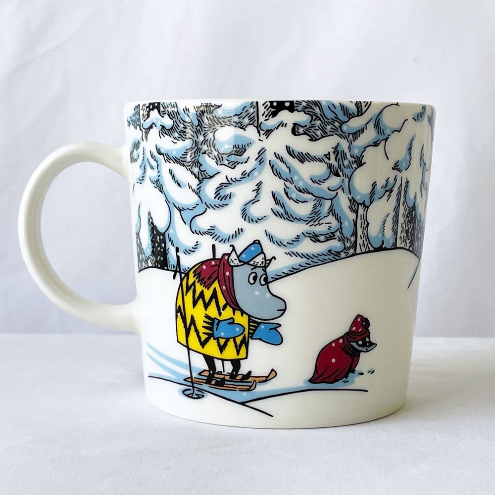 アラビア ARABIA ムーミンマグ MOOMIN スノーホース Snow horse 2016年 冬限定 トーベ・ヤンソン フィンランド 北欧食器 ◇
