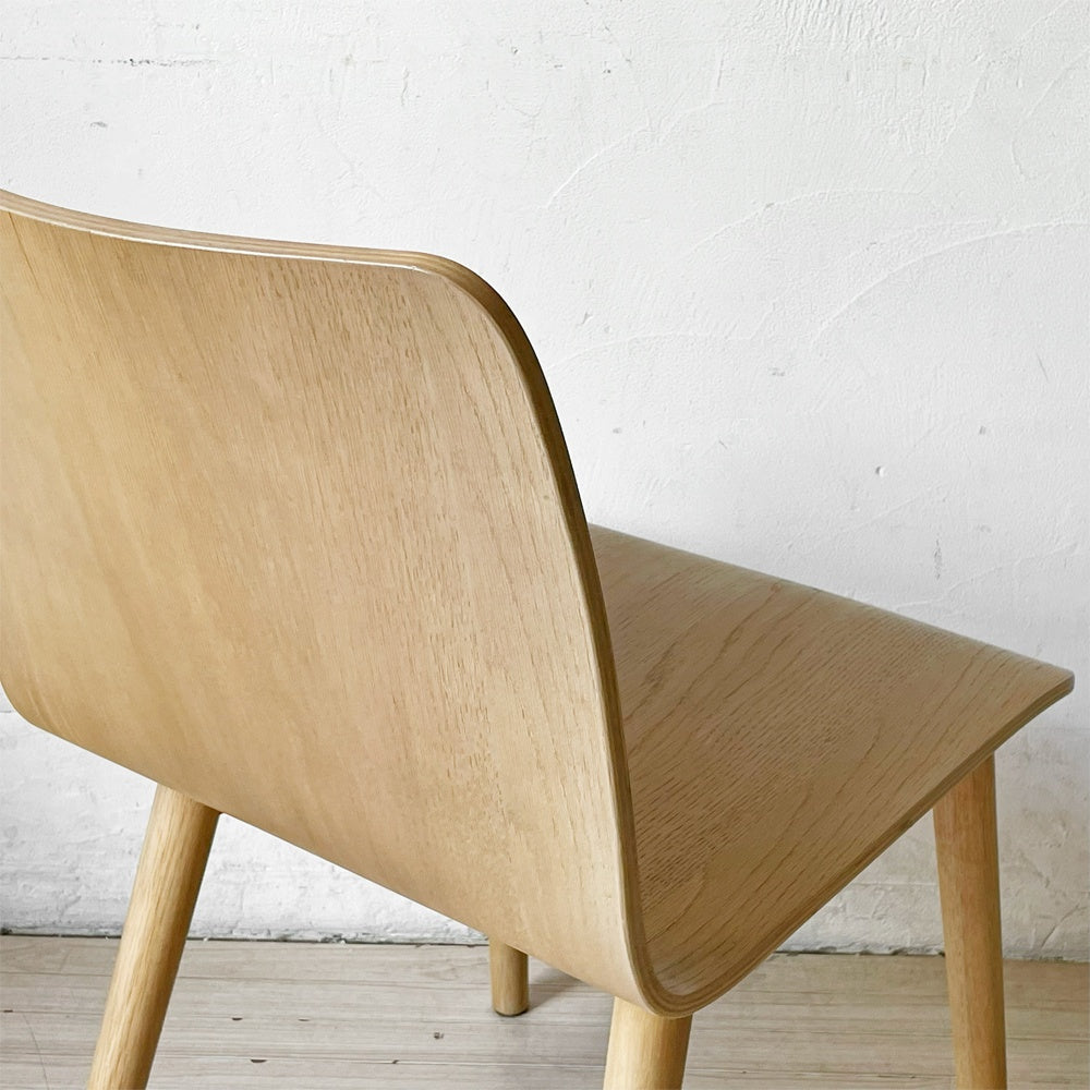 スケッチ Sketch タミチェア TAMI Chair ダイニングチェア オーク材 プライウッド 北欧 デンマーク 定価 ￥31,900- 現状品 B ★