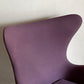 フリッツハンセン Fritz Hansen エッグチェア Egg chair ラウンジチェア ファブリック パープル系 アルネ・ヤコブセン 参考定価￥1,185,800～ ■