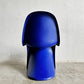 ヴィトラ vitra パントンチェア Panton Chair ブルー 屋内外使用可 ヴェルナー・パントン 旧モデル 廃番カラー ミッドセンチュリー スペースエイジ C 〓