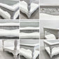 カントリーコーナー Country Corner ロマンスコレクション ガラストップ センターテーブル シャビーシック 青山キノ取扱 フレンチカントリー 参考価格￥126,500- 〓