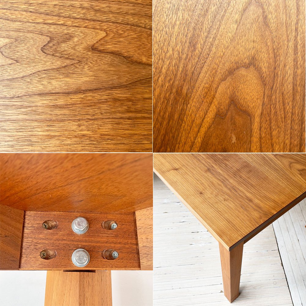 ウッドユウライクカンパニー WOOD YOU LIKE COMPANY ベイシック BASIC 24T I型 ダイニングテーブル ウォールナット材 神山公一 ★