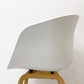 ヘイ HAY アバウト ア チェア ABOUT A CHAIR AAC22 アームチェア ダイニングチェア ホワイト 木製脚 ヒー・ウェリング 北欧モダン デンマーク ●