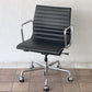 ハーマンミラー Herman Miller イームズアルミナムグループチェア マネージメントチェア アルミバフベース ガス圧昇降仕様 5本脚 キャスタータイプ 本革 イームズ ◇