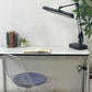 USMハラー USM Haller モジュラーファニチャー ハラーテーブル ワーキングデスク W125×D50cm カスタムオーダーサイズ ホワイト アジャスター 高さ調整機能付き モダンデザイン 定価161,641円 ●