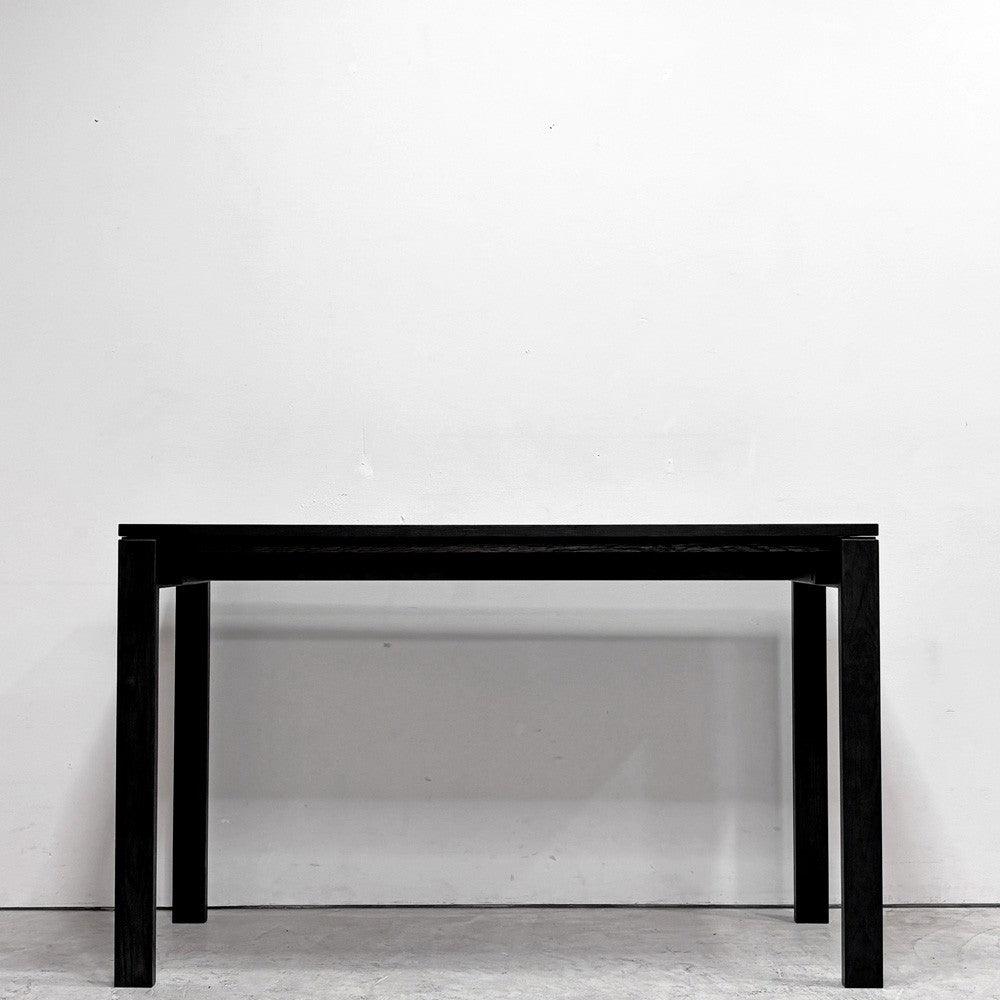 カリモク karimoku ユーティリティプラス Utility plus デスク シアーブラック オーク材 120×45cm モダンスタイル ●