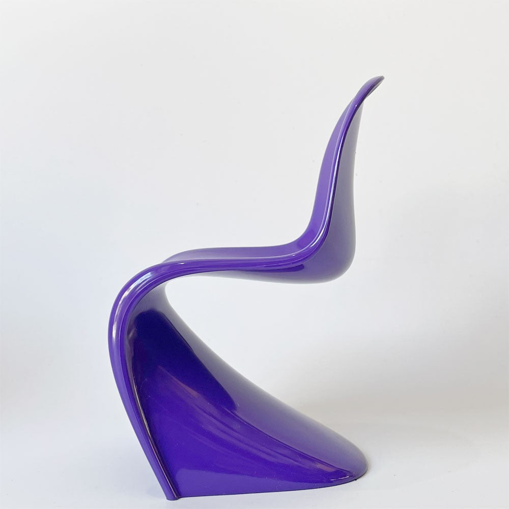 ヴィトラ デザインミュージアム Vitra Design Museum ミニチュアコレクション パントンチェア 1/6スケール 限定カラー パープル 箱付き ★