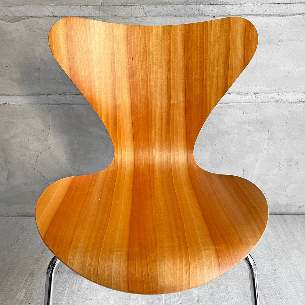 フリッツハンセン Fritz Hansen セブンチェア Seven Chair ダイニングチェア アルネヤコブセン Arne Jacobsen ナチュラルチェリー 北欧家具 C ♪