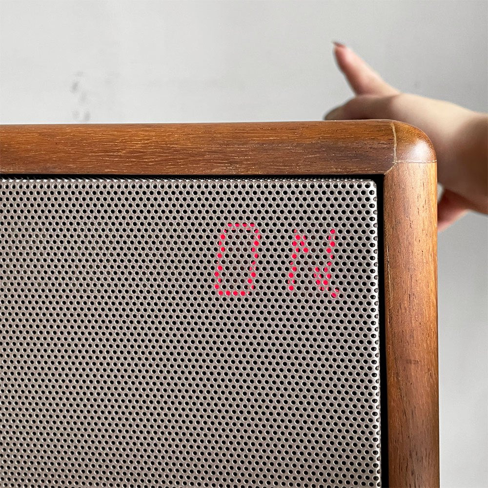 ジェネバ GENEVA サウンドシステム モデル L SOUND SYSTEM MODEL L スピーカー スタンド付き ウォールナット モダンデザイン ■