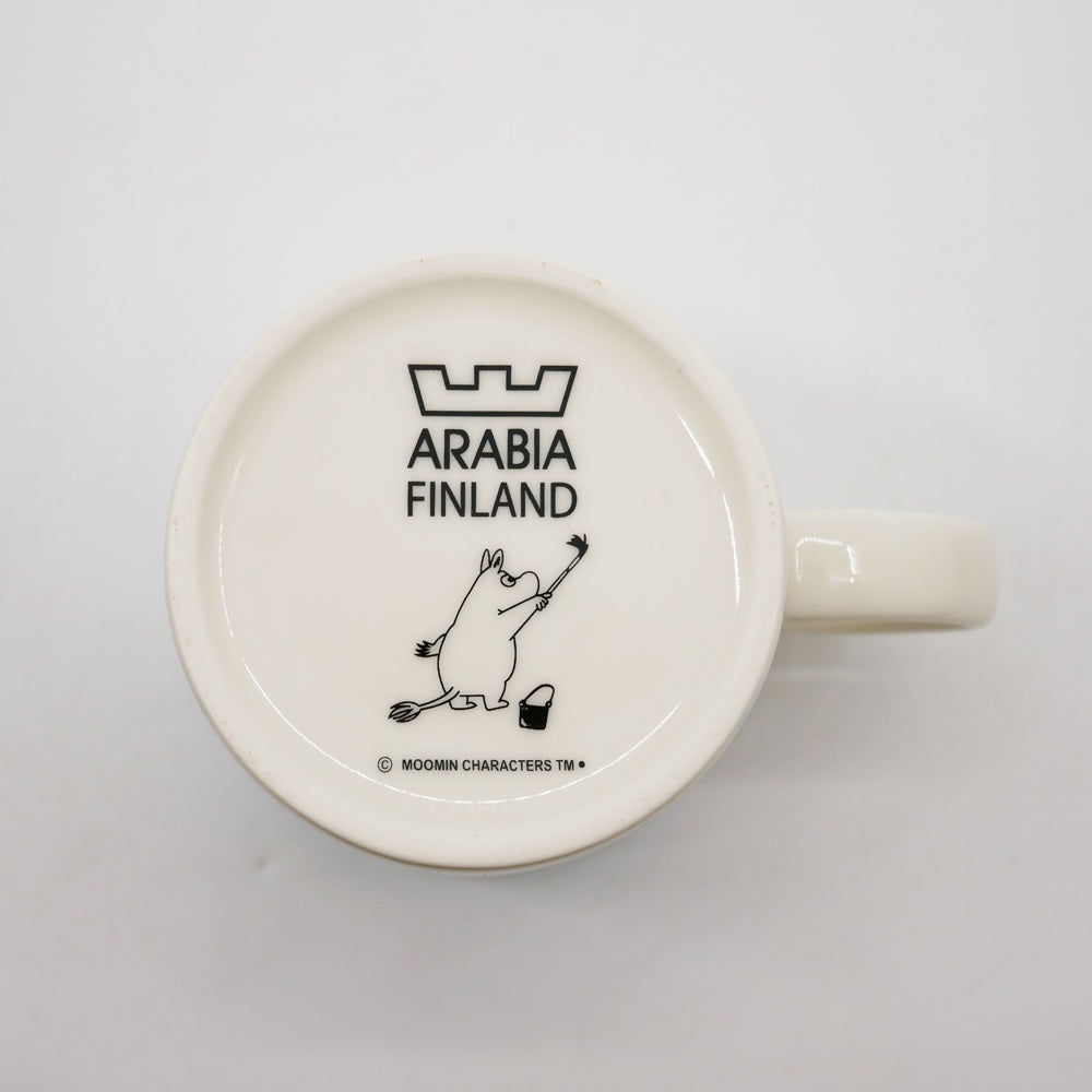 アラビア ARABIA ムーミンマグ MOOMIN ウィンターフォレスト フィンランド 北欧食器 旧ロゴ 2012年 冬限定 箱付き ●