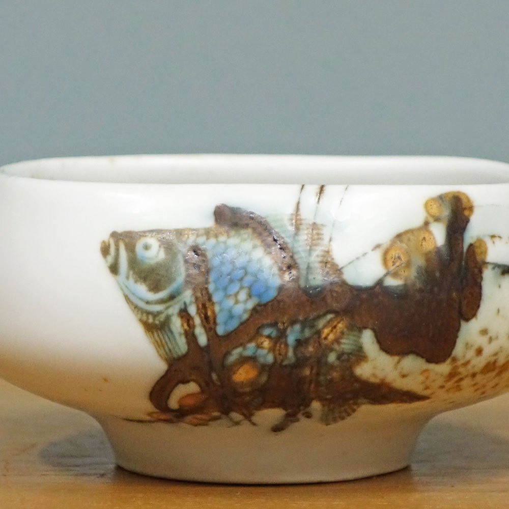 ロイヤルコペンハーゲン ROYAL COPENHAGEN ダイアナ Diana ボウル 9cm 魚 ニルス・トーソン デンマーク 北欧ビンテージ ◎