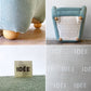 イデー IDEE ミニミラーアームチェア MINI MILLER ARM CHAIR パーソナルチェア シングルソファ ファブリック ブルーグレー ◇