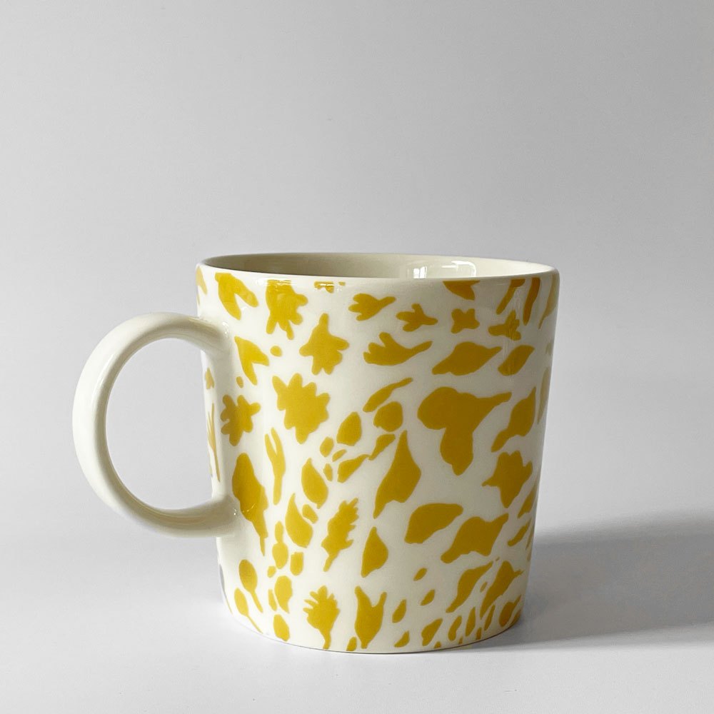 イッタラ iittala OTC マグ チーター イエロー スコープ SCOPE 別注 6000個限定 オイバ トイッカ Oiva Toikka 陶器 フィンランド 北欧食器 ◇