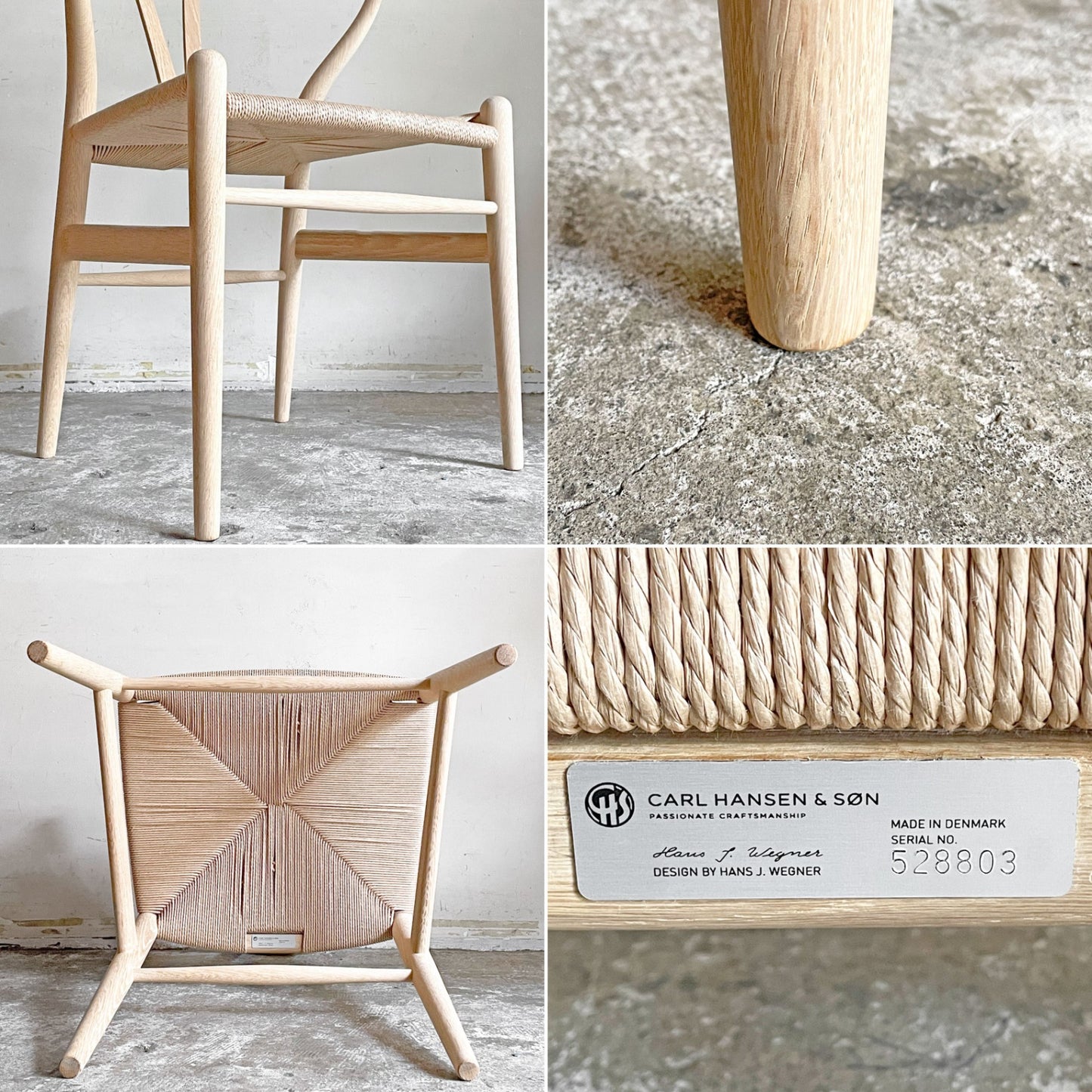カールハンセン＆サン Carl Hansen & Son CH24 Yチェア オーク材 ソープフィニッシュ ハンス・J・ウェグナー デンマーク 北欧家具 ■