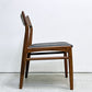 ノーウェアライクホーム NOWHERE LIKE HOME オーウェン OWEN ダイニングチェア Dining Chair アームレス ウォールナット材 PVCレザー ●