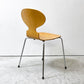 フリッツハンセン Fritz Hansen アントチェア 4本脚 ナチュラルビーチ ラッカー アルネ・ヤコブセン 北欧家具 B ●